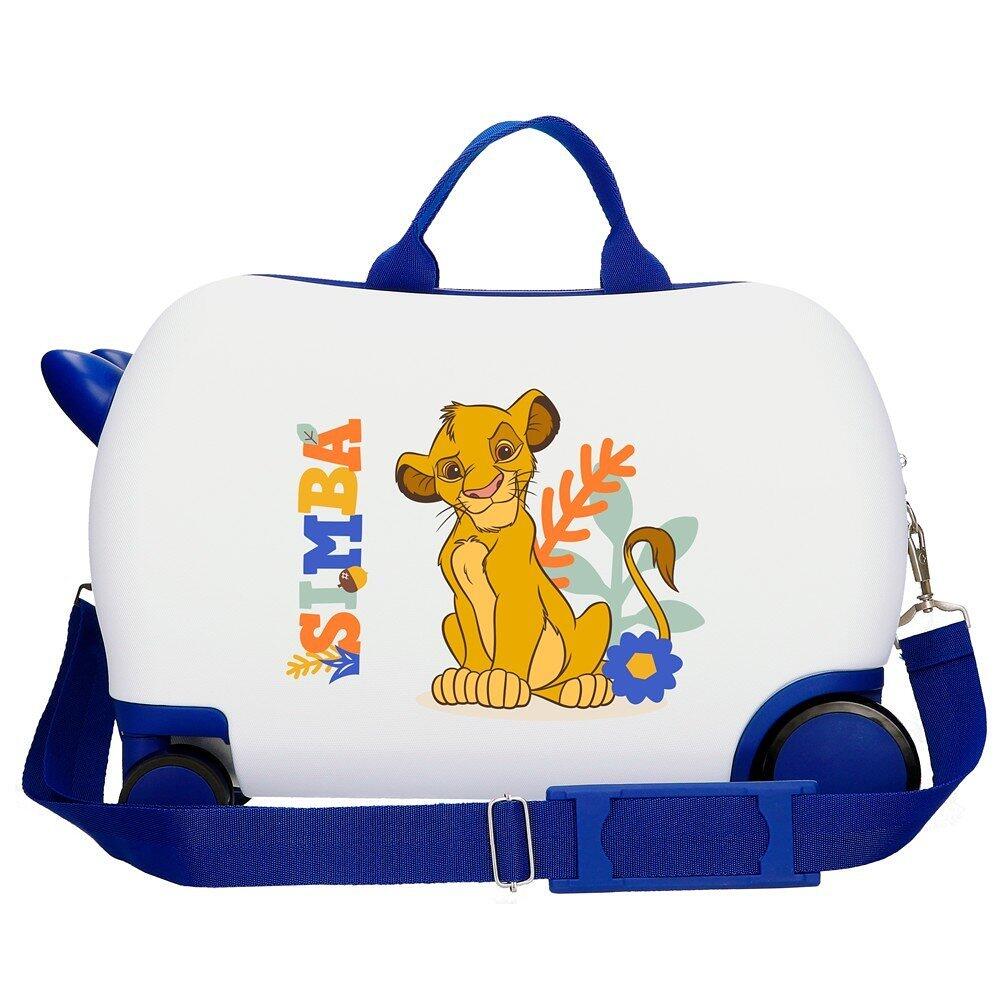 Mala infantil Simba colors ABS com capacidade de 24L branco 2/5