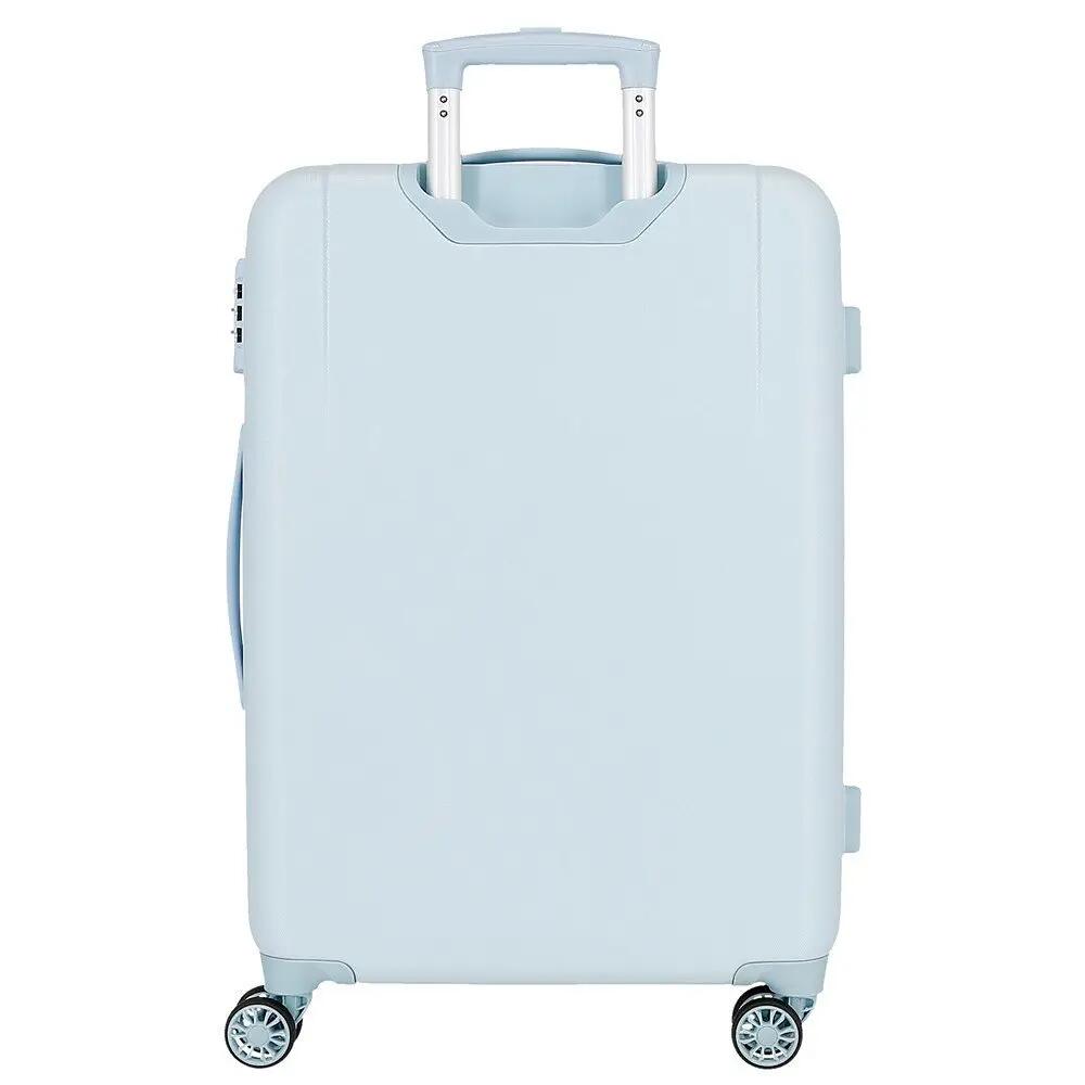 Valise moyenne Stitch playful ABS avec une capacité de 56L bleu clair 2/5