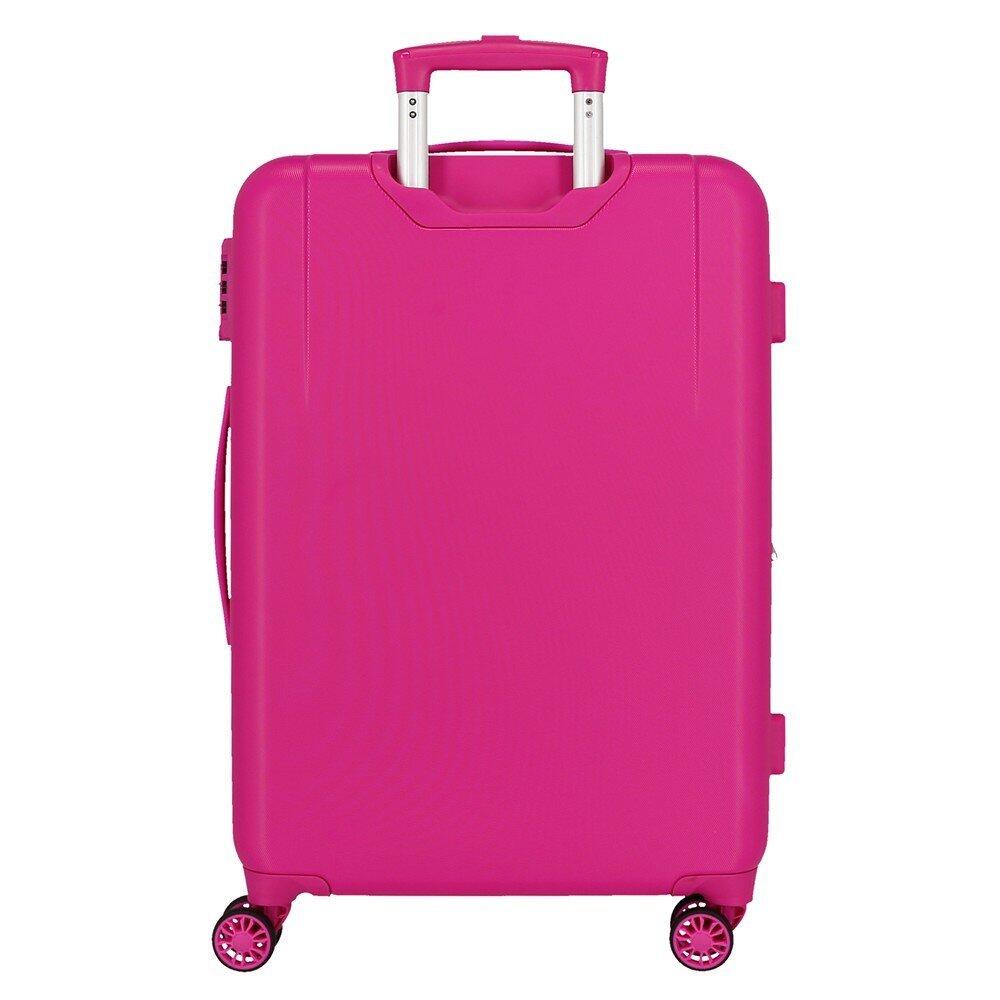 Valise moyenne Enjoy the day ABS avec une capacidad de 68L blanc 2/5