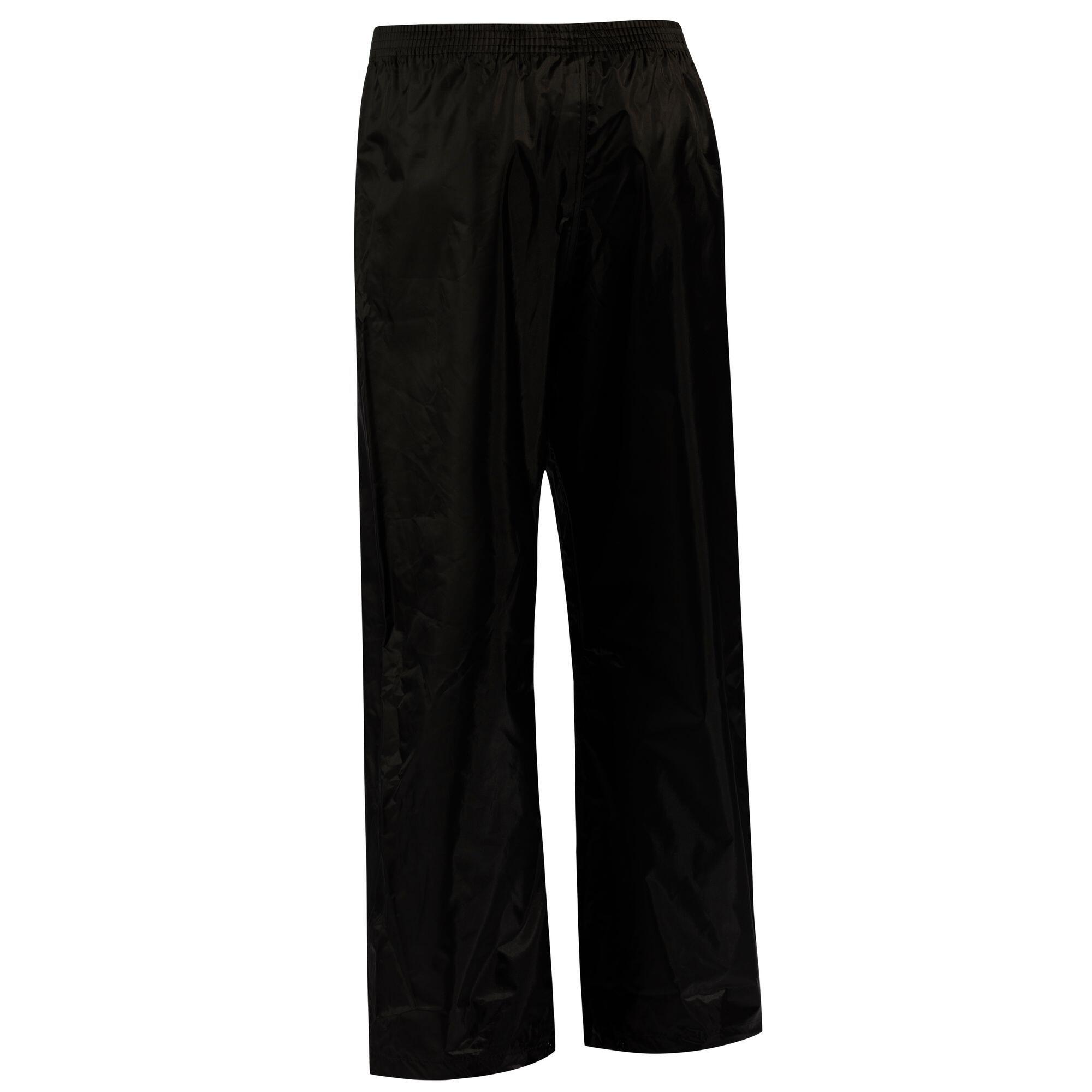 STORMBREAK Unisex waterproof overtrousers (Black)