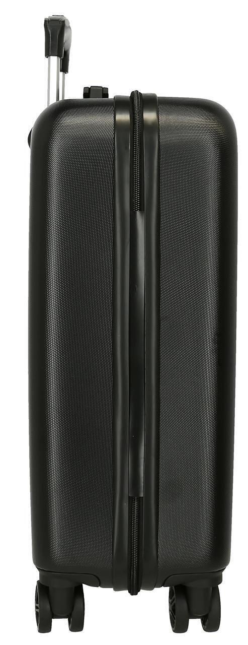 Mala de cabine Mickey oh boy ABS com capacidade de 35L preto 5/5