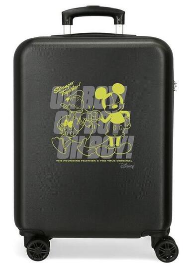 Valise cabine Mickey oh boy ABS avec une capacité de 35L noir