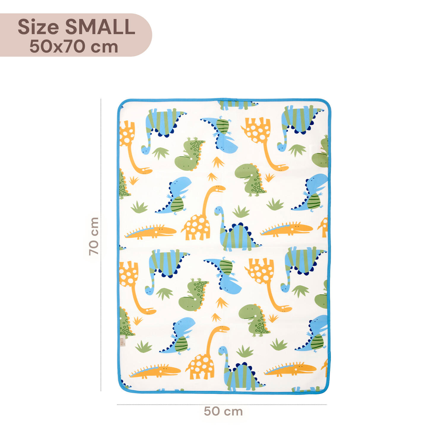 Traversina Impermeabile Bambini 50x70 cm Letto e Viaggio 2/7
