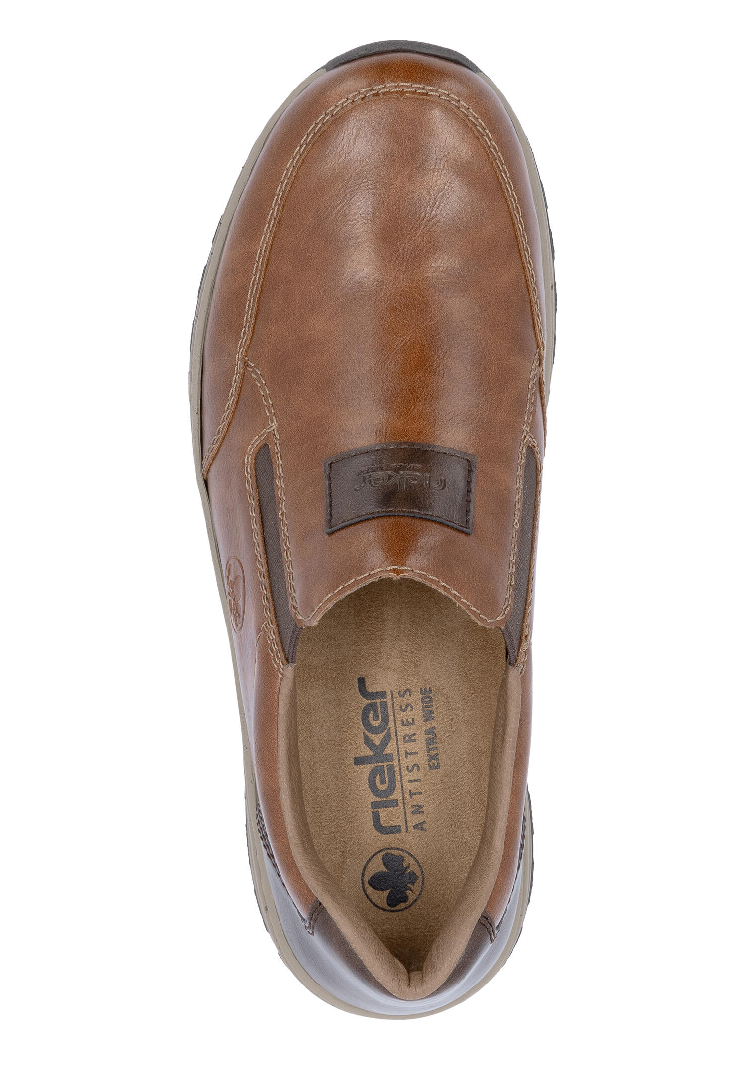 Rieker Herren Slipper Halbschuh 03354-23 Braun Extraweit 3/6