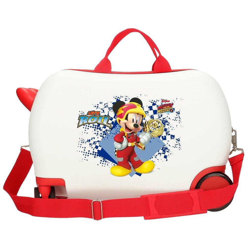 Valise enfant Mickey Joy ABS avec une capacité de 24L blanc 2/5
