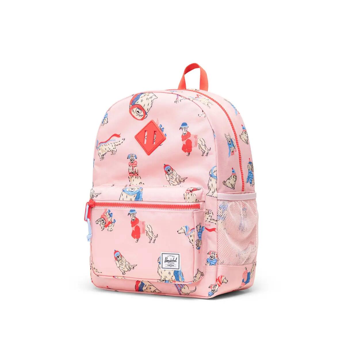 Sac à dos en matières recyclées HERITAGE KIDS 20 L unisex rose pâle 2/4