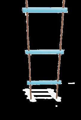 Intex 44003 - Scaletta Azzurra Con Corde per Altalena 30x3x150 cm 3-10 Anni