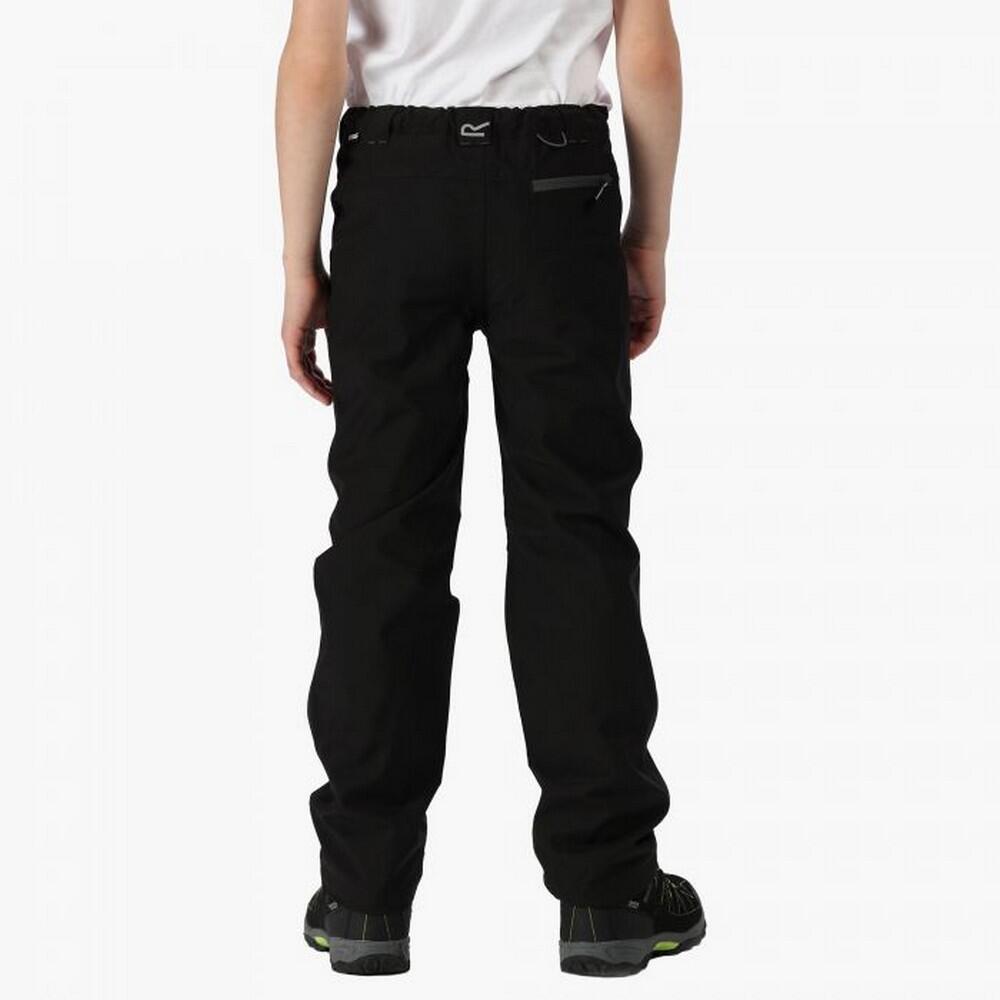 Great Outdoors Childrens/Kids Dayhike II Stretch Trousers (Black) 2/4