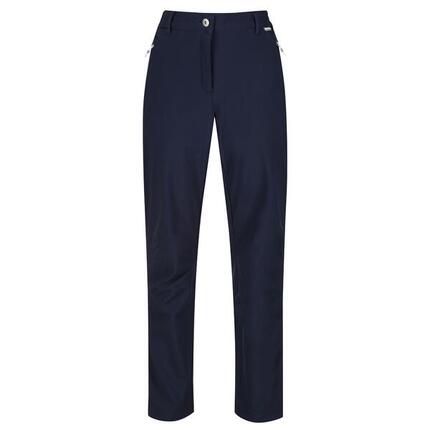 Pantalon De Randonnée GEO SOFTSHELL Femme (Bleu Marine)
