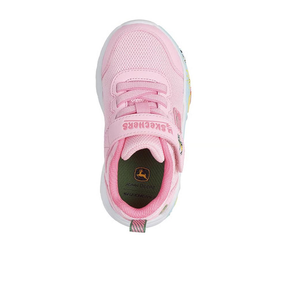 Sapatilhas Skechers Menina Play Scene Rosa 3/4