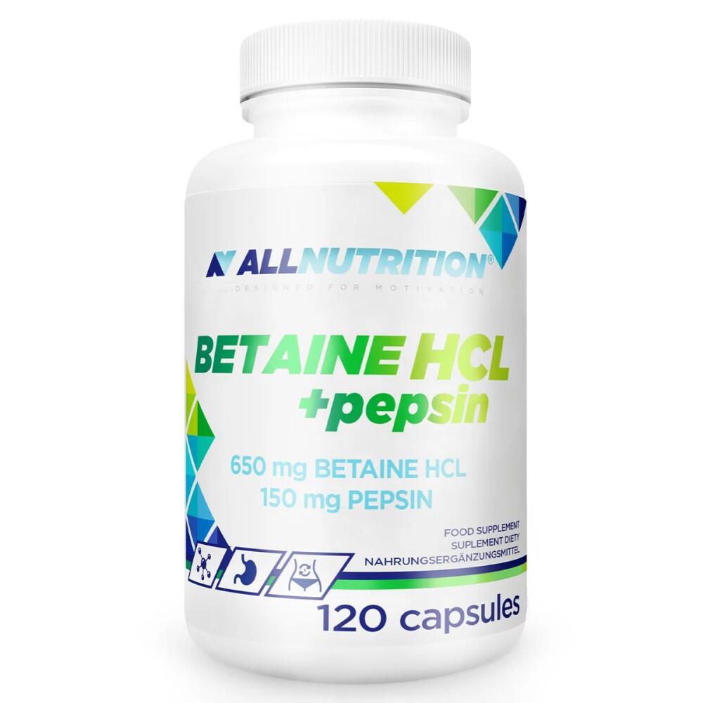 Allnutrition Betaine HCL Pepsin 120 Caps