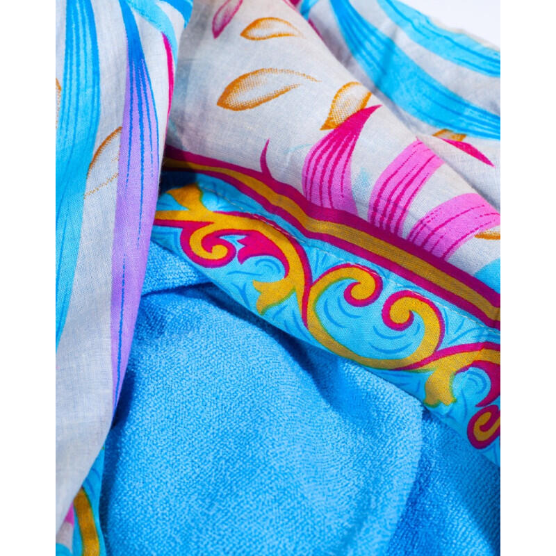 PARDAL ESTAMPADO COM FOLHAS TERRY 3/4