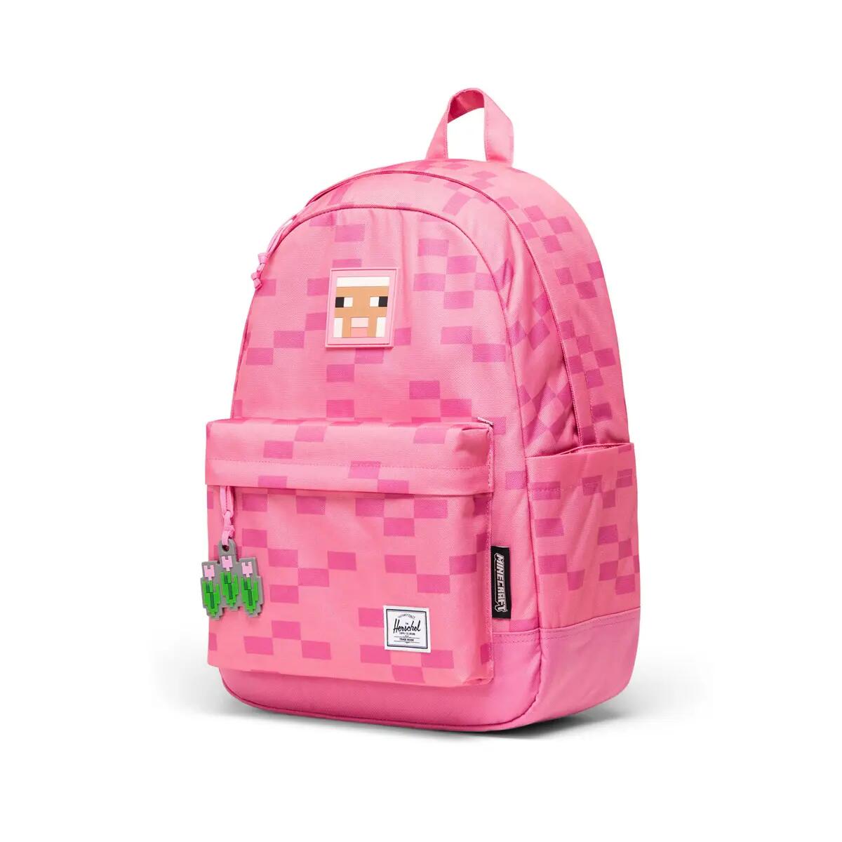 Sac à dos pour ordinateur 13/14" MINECRAFT CLASSIC 26L unisex rose clair 2/4