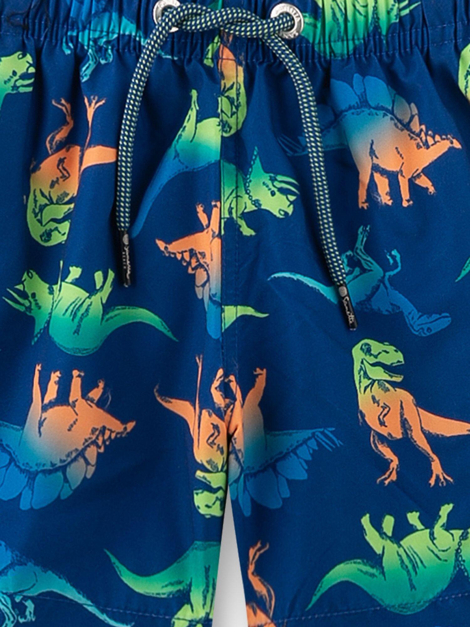 Pantaloncini da bagno per ragazzi con dinosauri 4/4