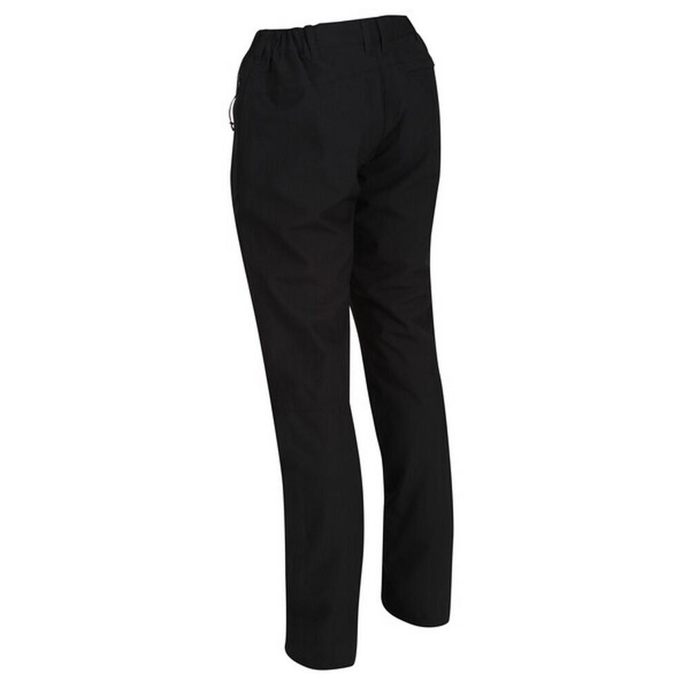 Great Outdoors Womens/Ladies Dayhike III Water Repellent Trousers (Black) 4/5