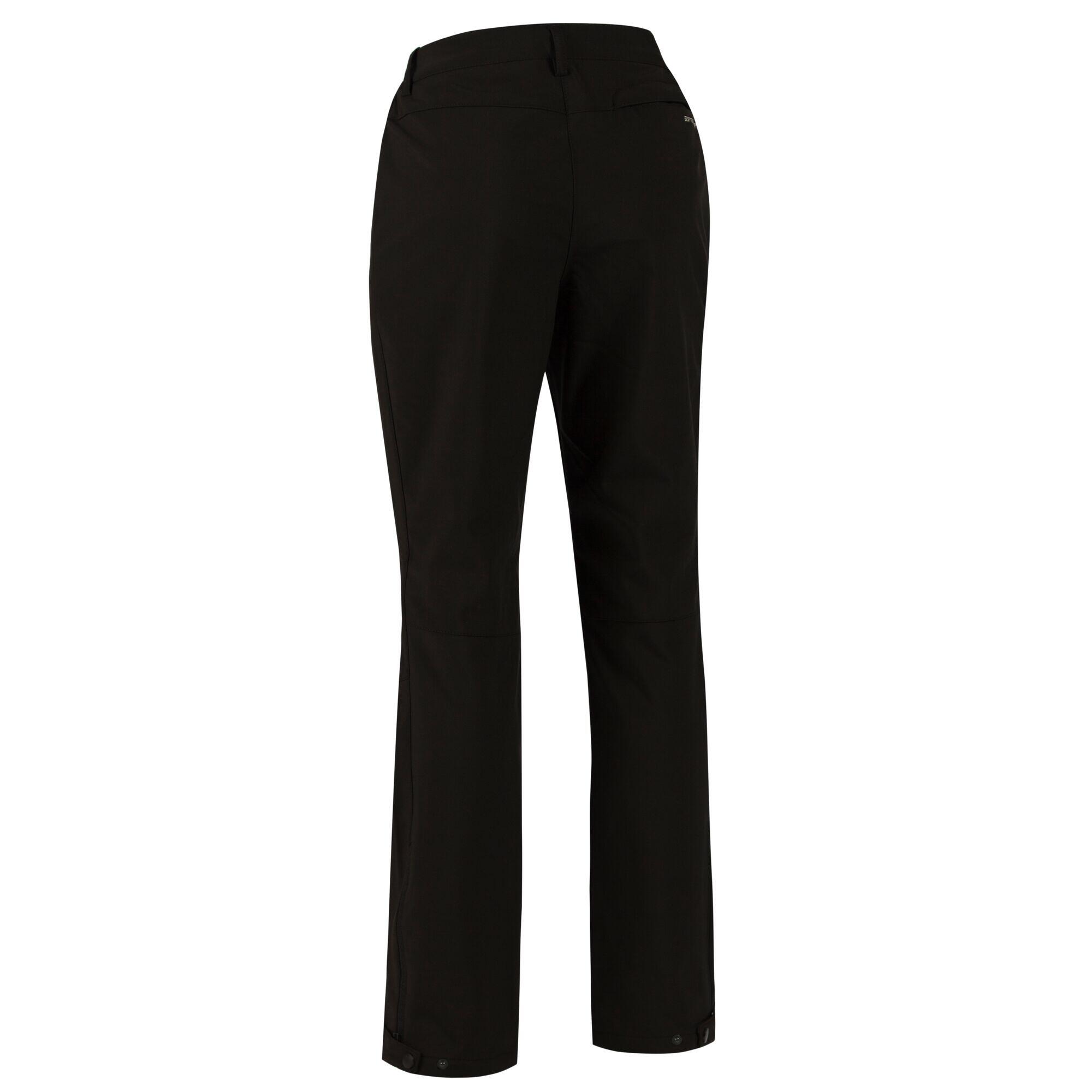Great Outdoors Womens/Ladies Geo Softshell II Regular Leg Trousers (Black) 3/5