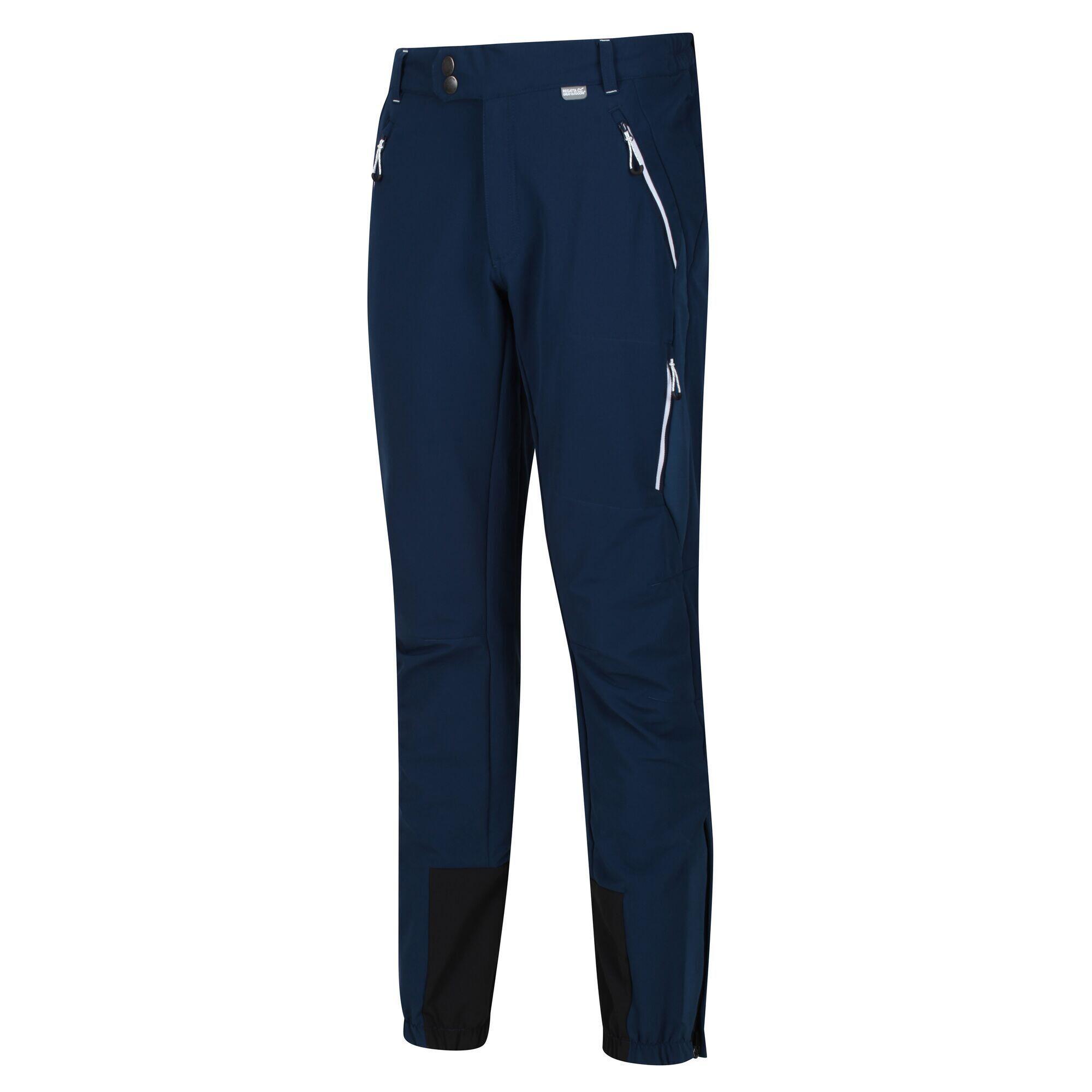 Mens Mountain Walking Trousers (Moonlight Denim) 4/5