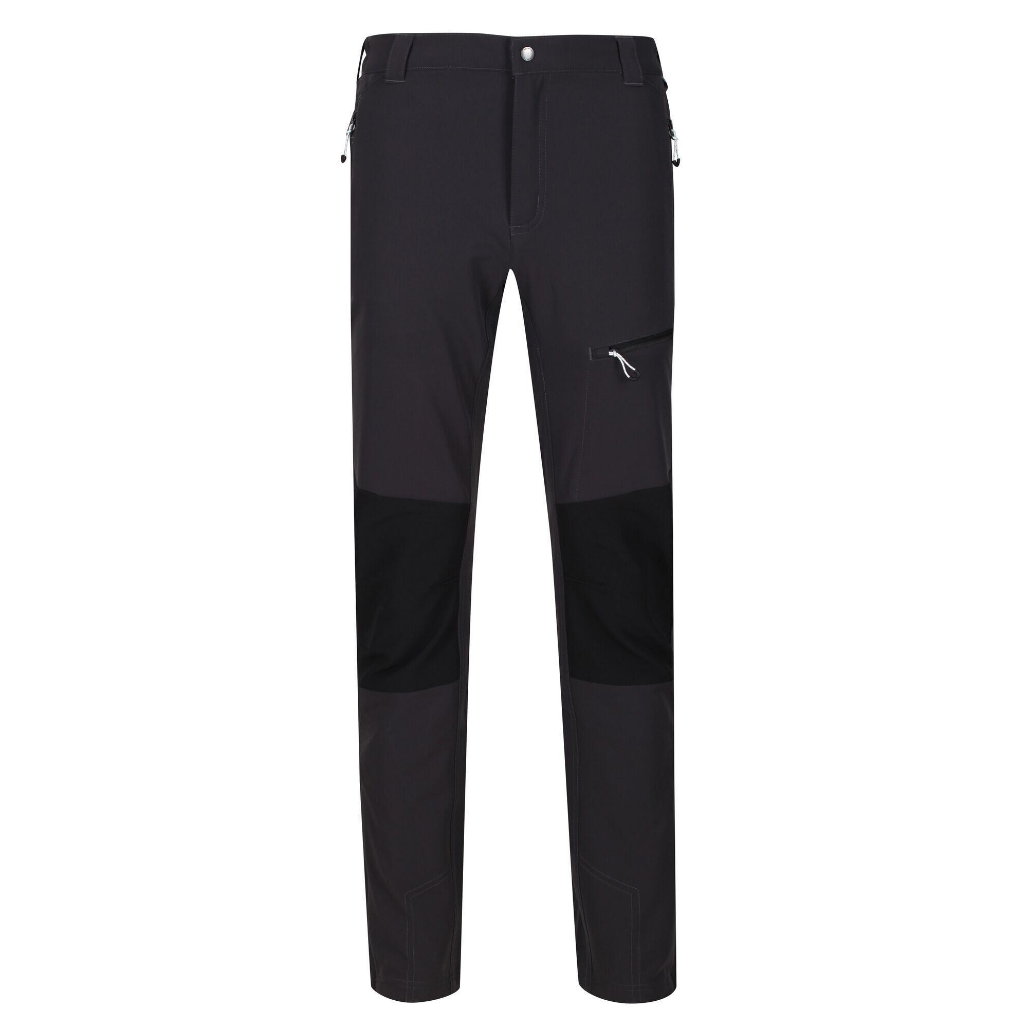 Mens Questra III Trousers (Ash/Black) 1/5