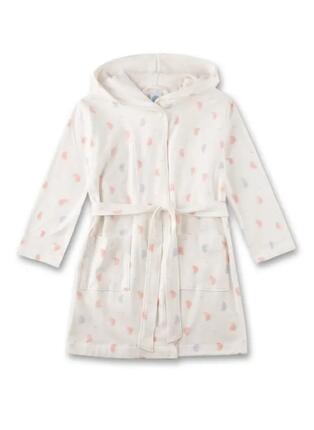 Peignoir pour fille blanc