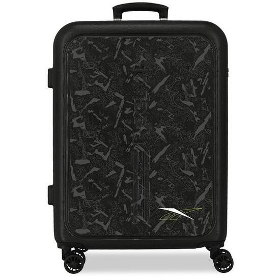 Valigia media Reebok Roswell ABS capacità 56L nero