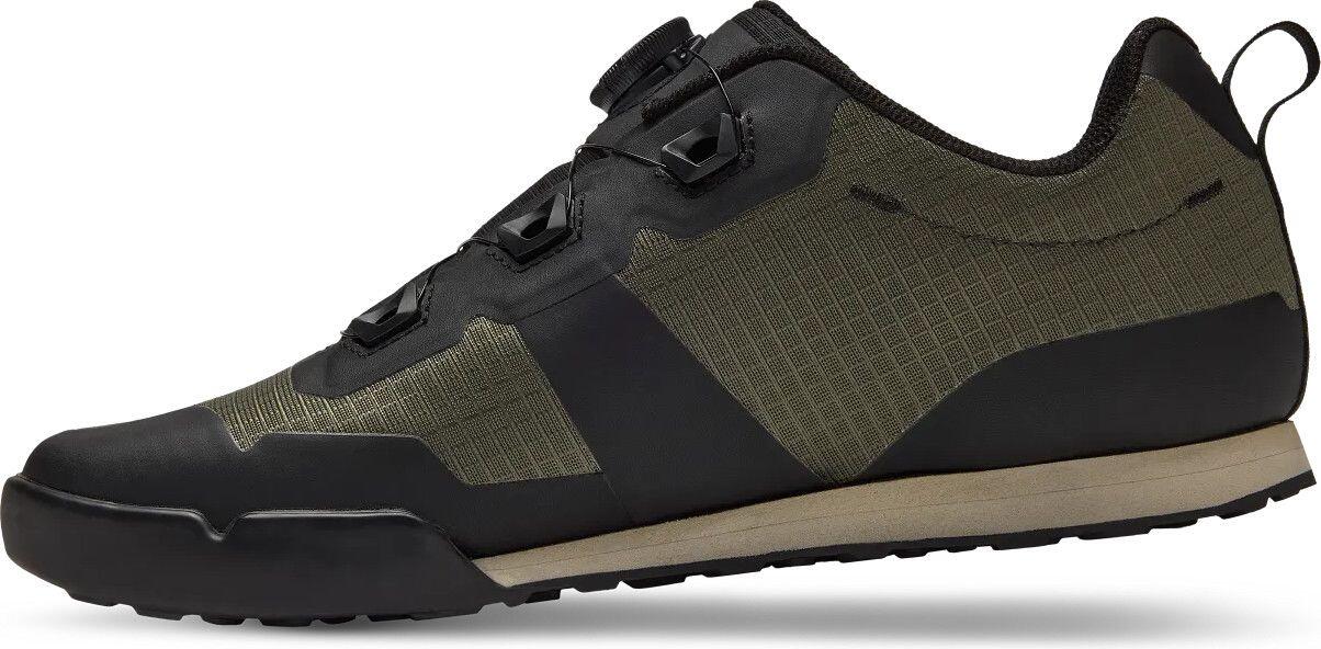 Chaussures VTT pour Pédale Plate Giro Tracker BOA Vert 3/4