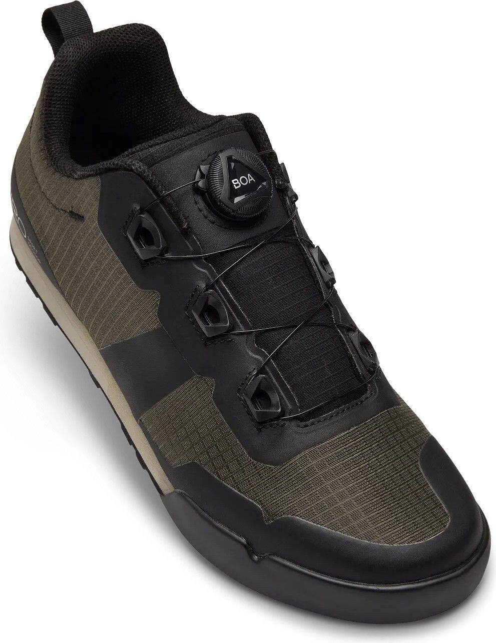 Chaussures VTT pour Pédale Plate Giro Tracker BOA Vert 2/4
