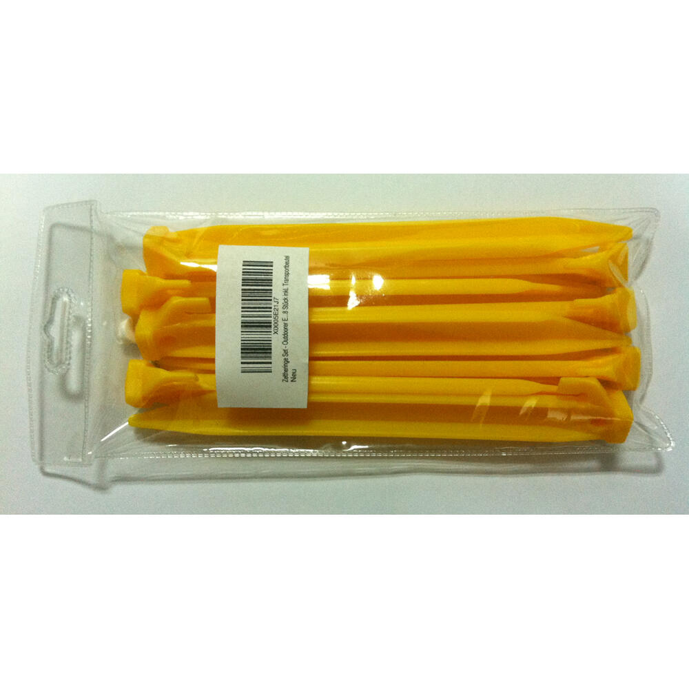 Kunststoffheringe Eagle Claw - T-Profil, universell, Zeltheringe, 8er
Pack 3/7