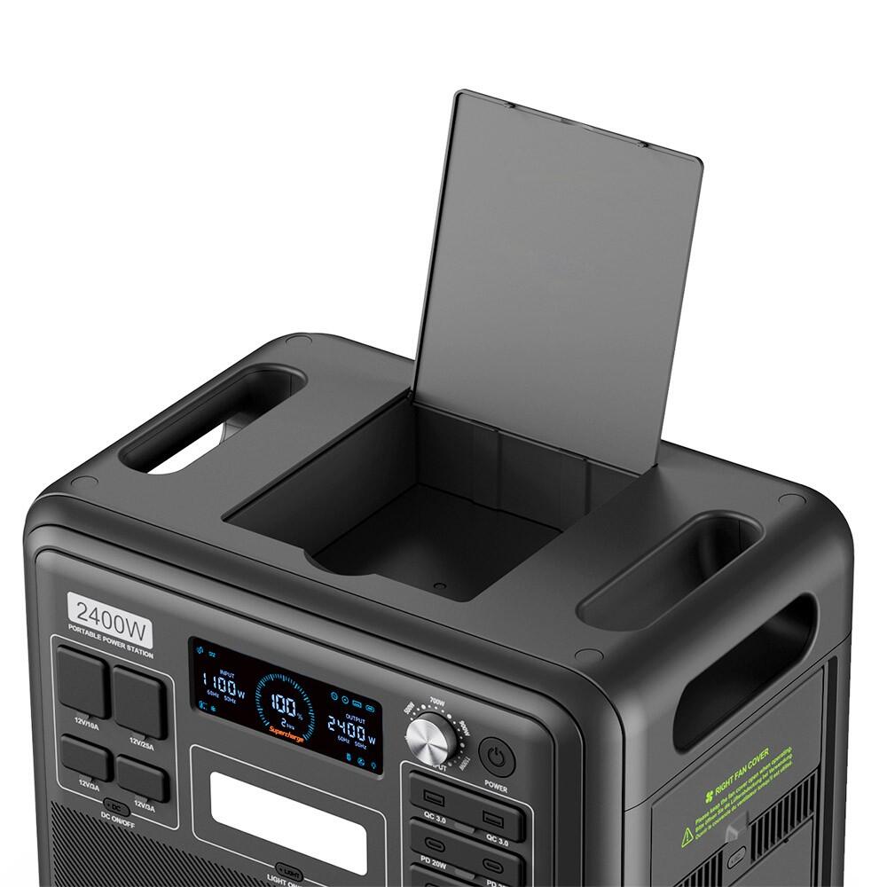 Station portable FOSSiBOT F2400 – Noir 3/7