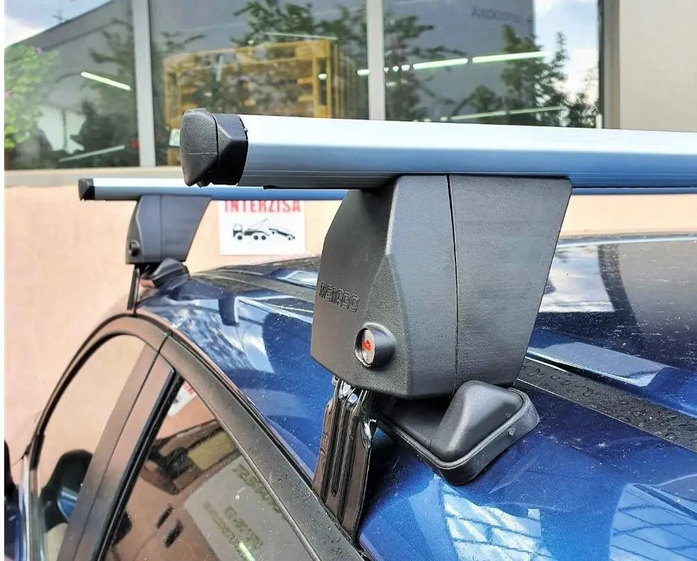 Bare transversale Menabo Omega oțel pentru Dacia Logan, 4 uși, 2013+ 7/7