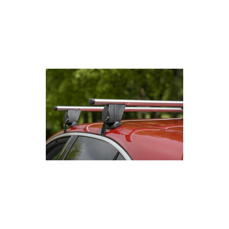 Bare transversale Menabo Delta Silver pentru Jaguar XF (X250) 2008-2015