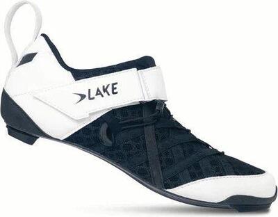 Scarpe da triathlon Lake TX224 Comfort Plus Bianco/Nero - Grande