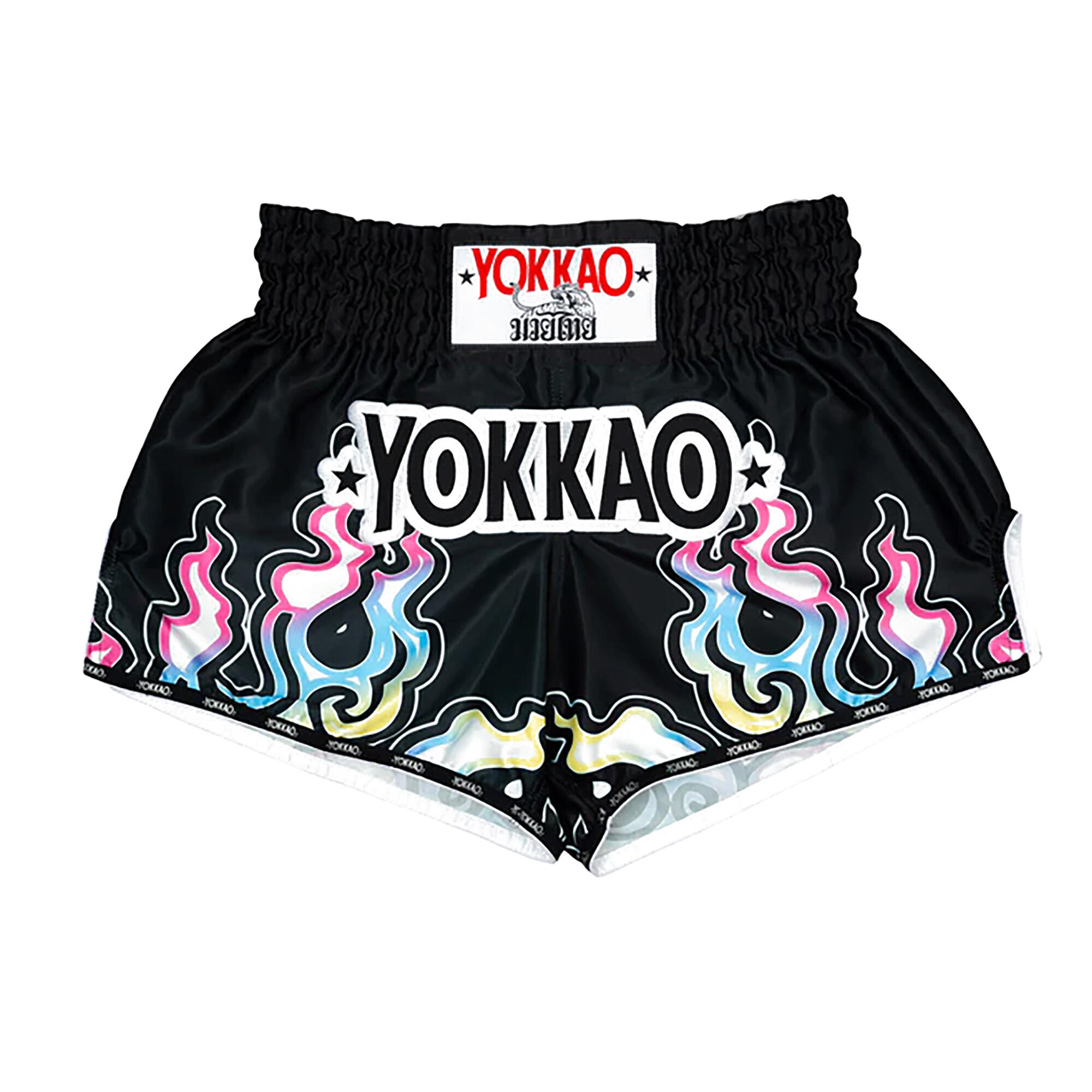 Spodenki treningowe męskie YOKKAO Flames CarbonFit 3/3