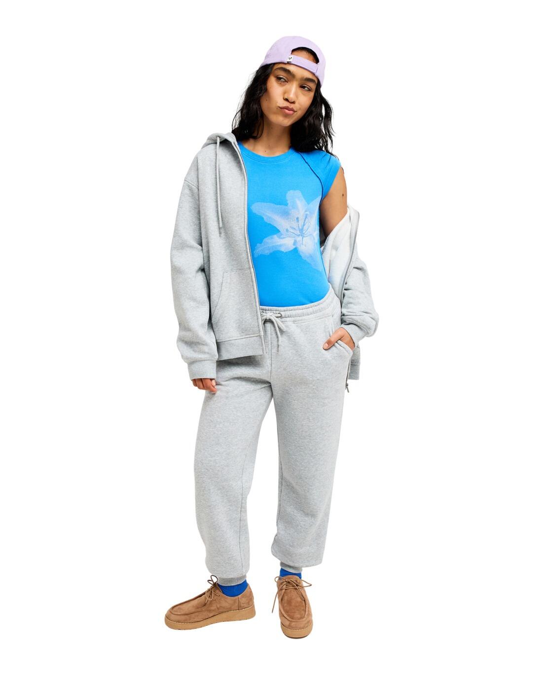 Pantalón de chándal SURF STOKED BRUSHED Gris Mujer 4/4