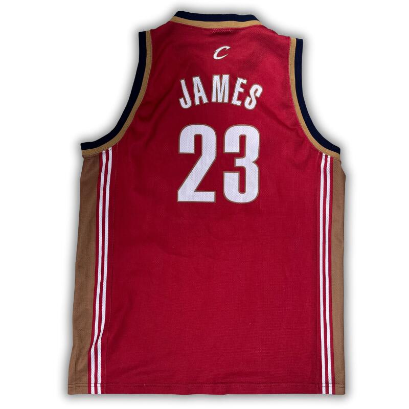 Segunda vida - Camisola NBA Cleveland Cavaliers 2003/2010 James - Como novo 2/2