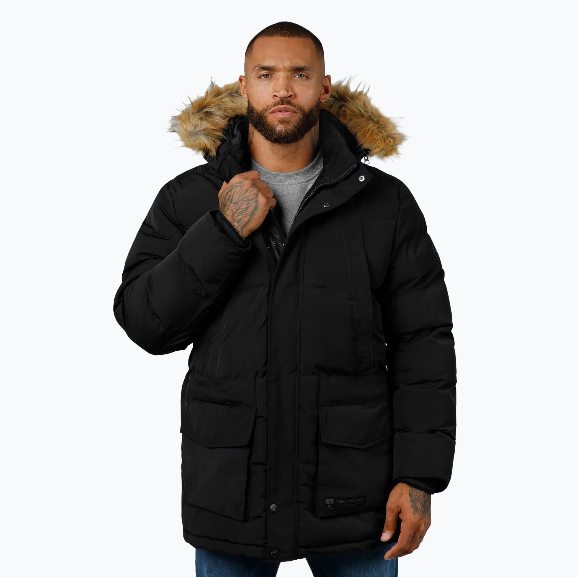 Kurtka męska Pitbull Forest Hooded Parka 4/7