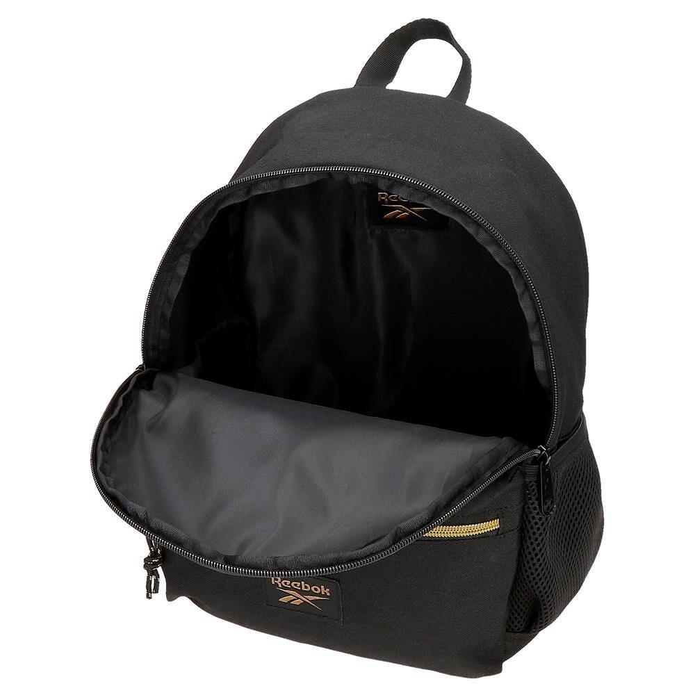 Mochila casual Reebok Gold 24x32x13 cm preto 3/5