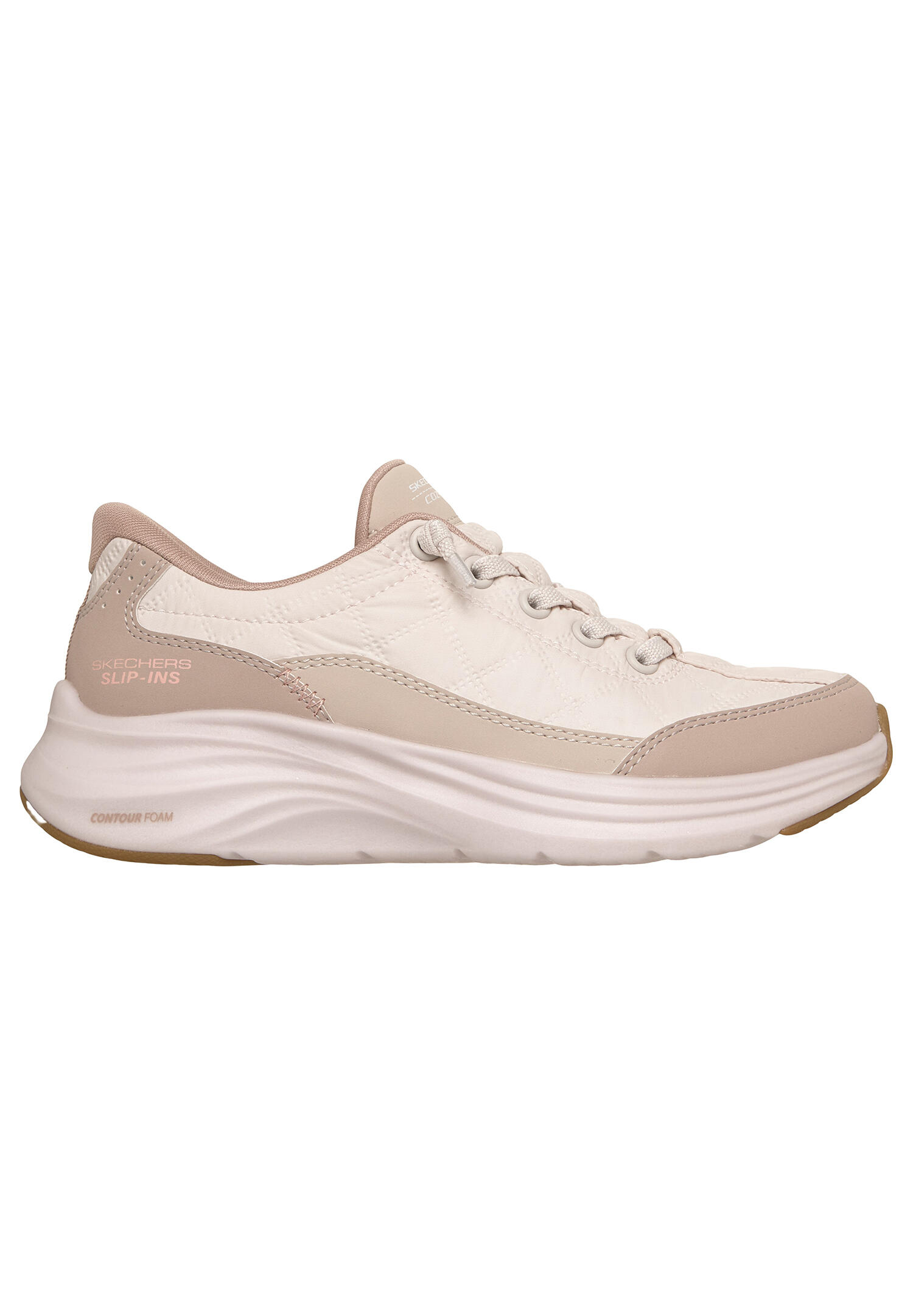 Sneakers da donna Skechers Contour foam slip Beige. 2/7