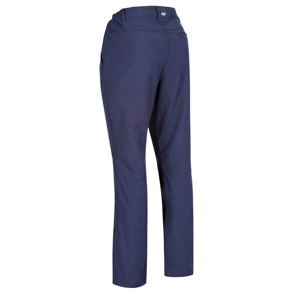 Great Outdoors Womens/Ladies Fenton Softshell Walking Trousers (Navy) 4/5