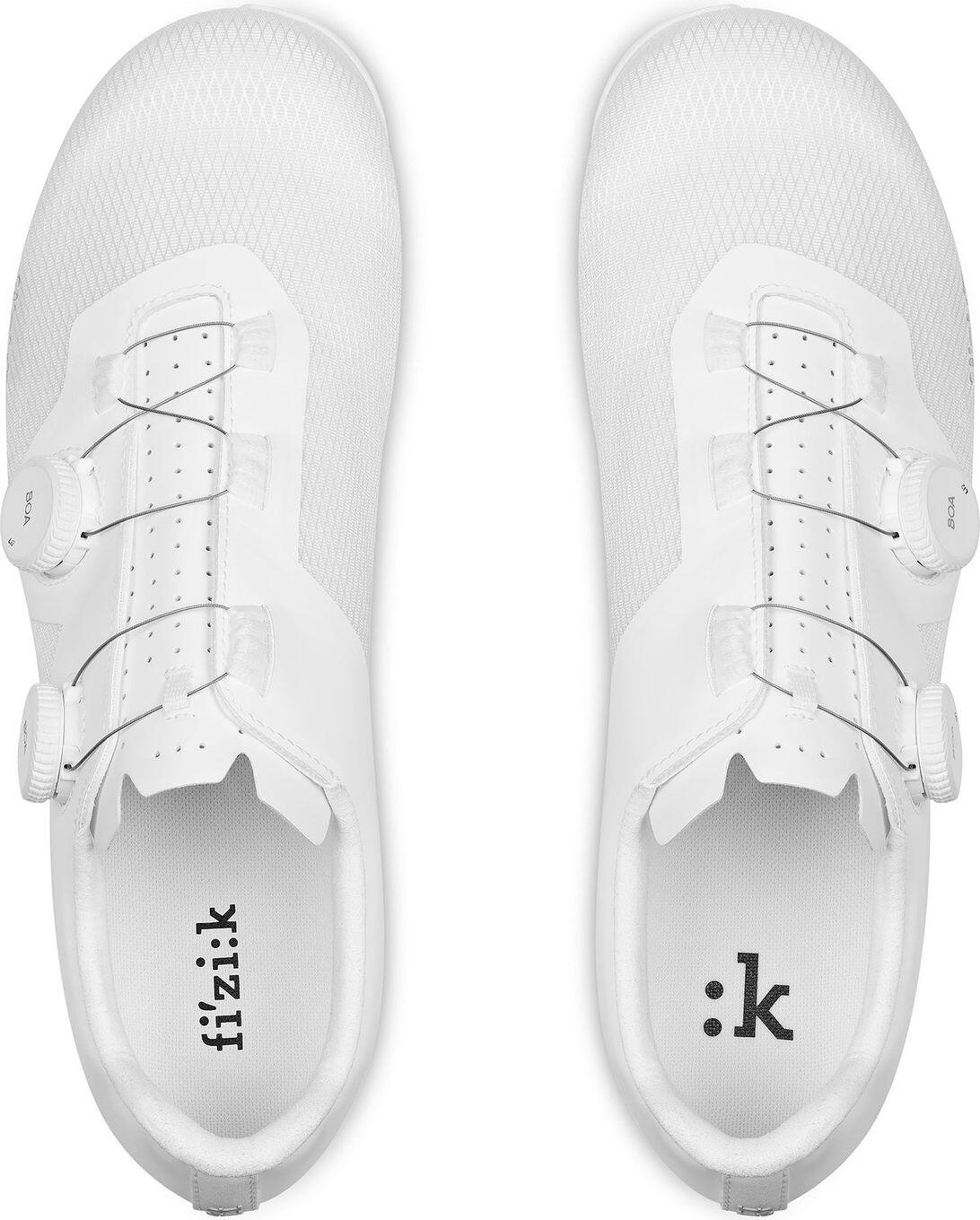 Zapatillas de carretera Fizik Lyra blancas 5/7