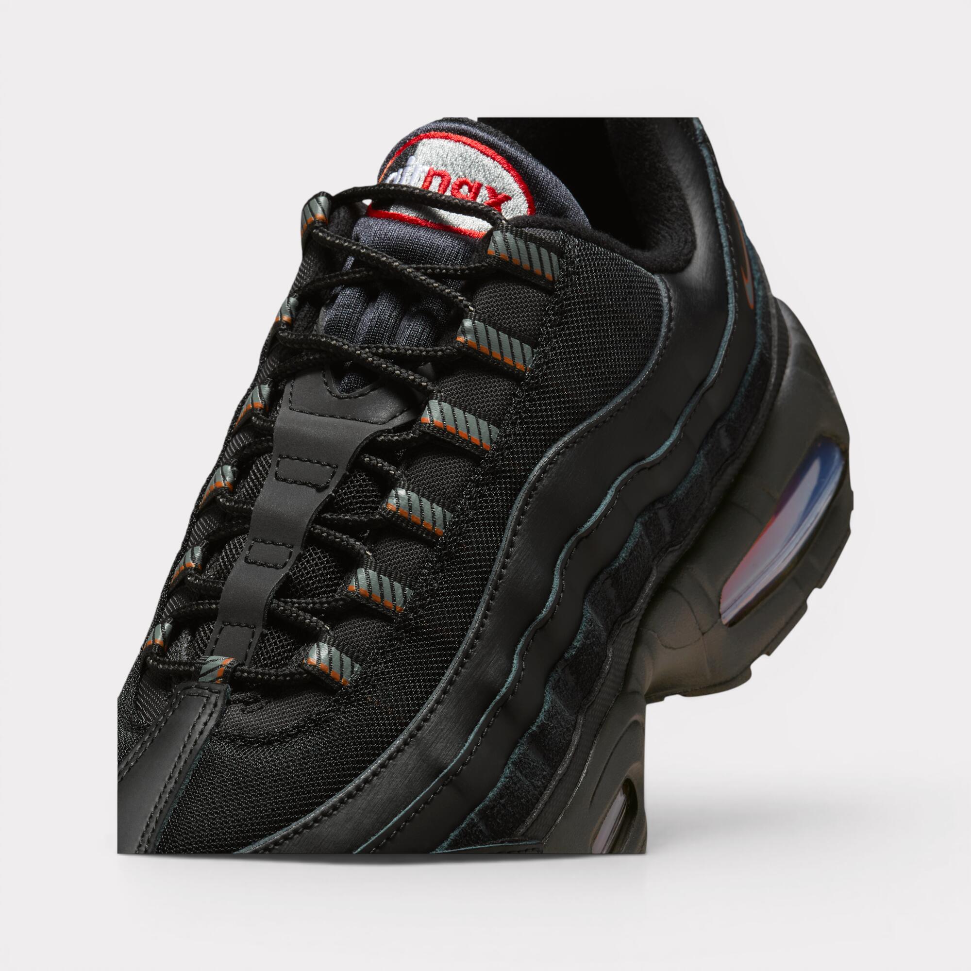 Nike Air Max 95 Racing Pack - Black University Red 7/7