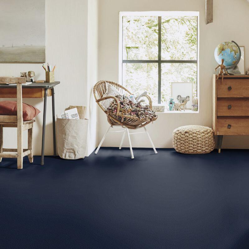 Alfombra Moqueta en loseta Báltica Azul 50x50 cm para yoga, pilates 4/7