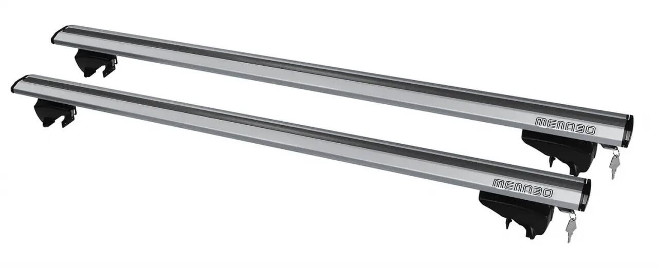 Tetőcsomagtartó Menabo Blade – BMW IX1 (U11), 2022+, hossz 130 cm, 2 db 1/7