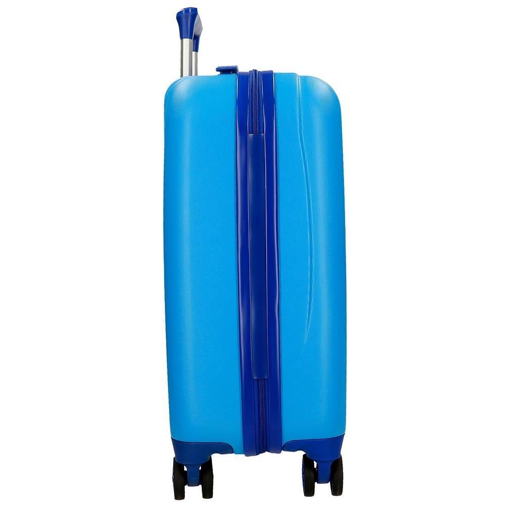 Mala de cabine Mickey peek a boo ABS com capacidade de 33L azul escuro 3/5