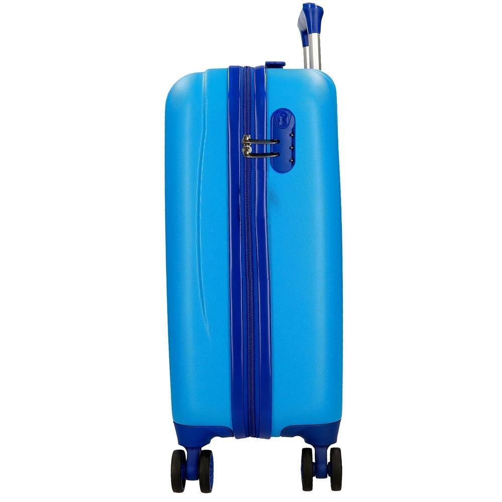Mala de cabine Mickey peek a boo ABS com capacidade de 33L azul escuro 5/5