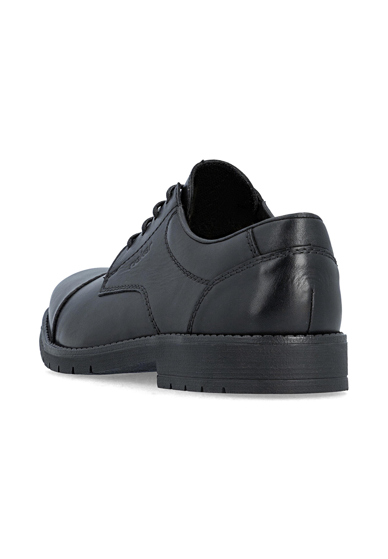 Rieker Herren Schnürschuh Halbschuh Leder 13901-00 Black 2/7