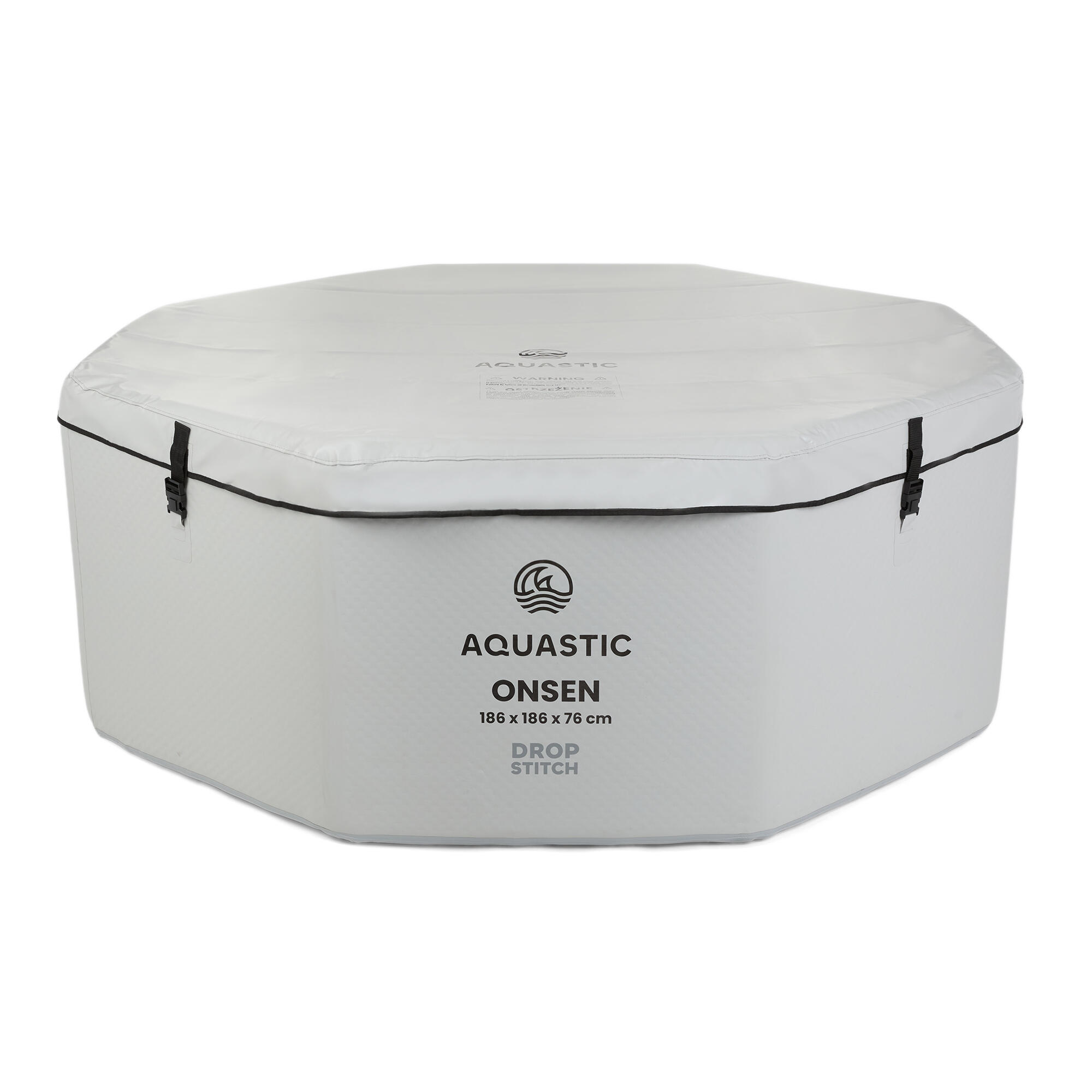 Basen pompowany AQUASTIC ONSEN drop stitch 1400 l 186 2/2