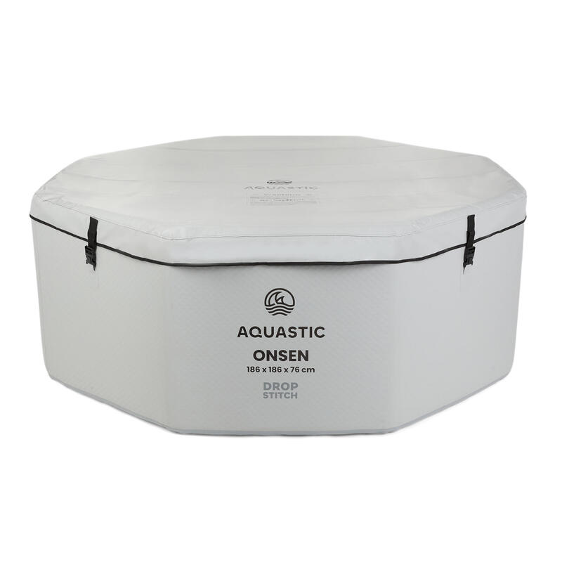 Piscină gonflabilă AQUASTIC ONSEN drop stitch 1400 l 186