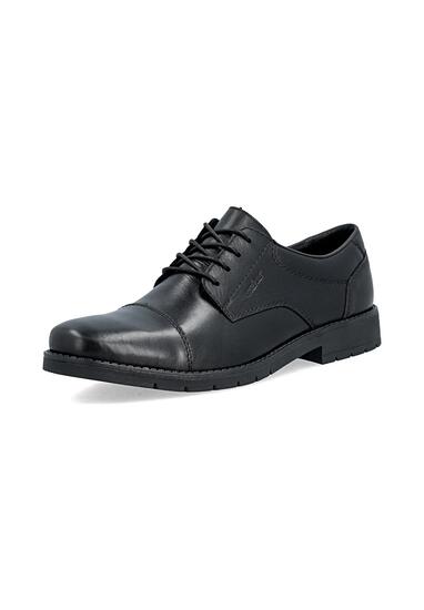 Rieker Herren Schnürschuh Halbschuh Leder 13901-00 Black