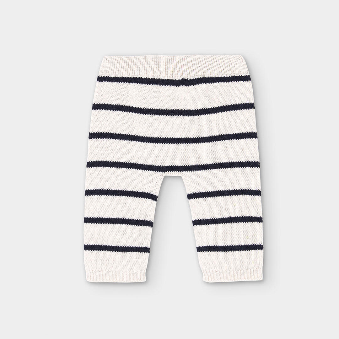 Pantalones de verano de senderismo bebé boboli blanco 2/4