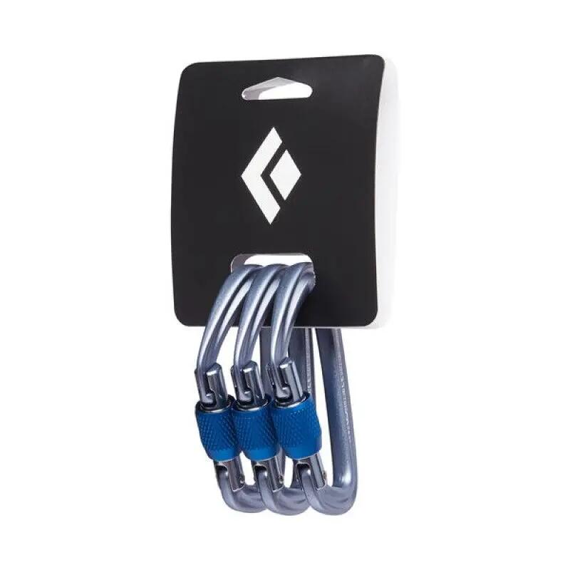 Karabiner Set Hotforge Screwgate 3-Pak